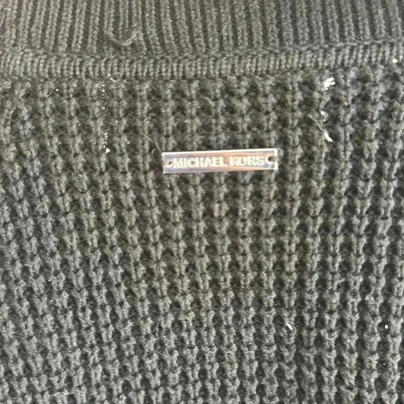 MICHAEL KORS l Black Turtle Neck Sweater Size Large - Picture 4 of 5
